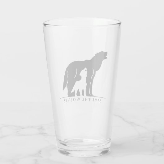 Sparen de Wolven Glas (Achterkant)