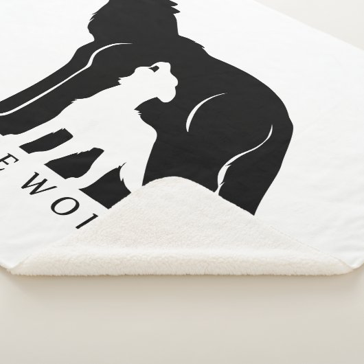 Sparen de Wolven Sherpa Deken (3/4)