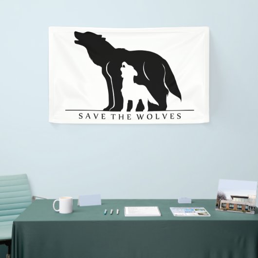 Sparen de Wolven Spandoek (Beurs)