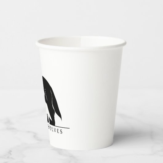 Sparen de Wolves Paper Cup Papieren Bekers (Links)