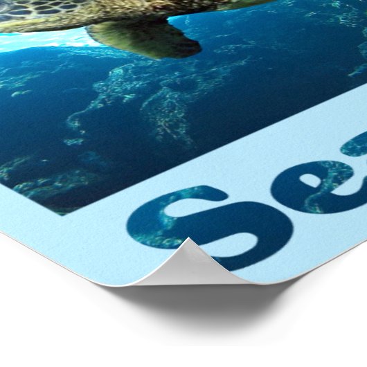 Sparen de Zee Draaien Poster (Hoek)