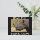 Sparen de Zwarte Rijn Briefkaart (Staand voorkant)