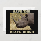 Sparen de Zwarte Rijn Briefkaart (Voorkant / Achterkant)