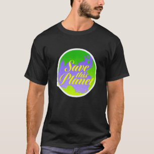 Sparen deze Hippies van de Activist van Planet 70 T-shirt