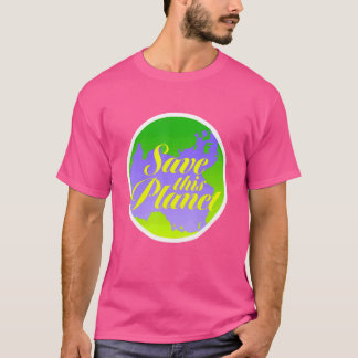 Sparen deze Hippies van de Activist van Planet 70  T-shirt