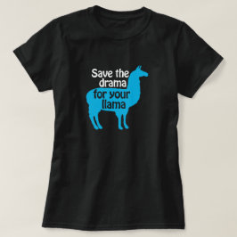 Sparen Drama voor Uw Shirt Llama