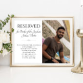 Sparen een Broer van de Zetel van het Afstuderen M Poster