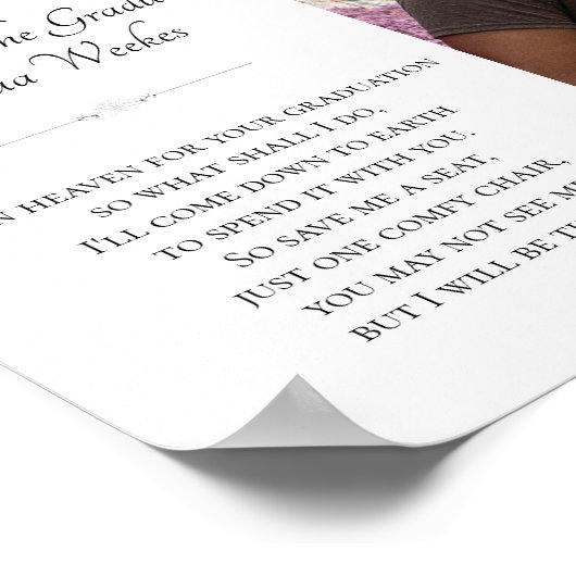 Sparen een Broer van de Zetel van het Afstuderen M Poster (Hoek)