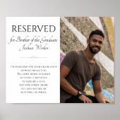 Sparen een Broer van de Zetel van het Afstuderen M Poster (Voorkant)