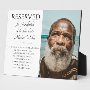 Sparen een Grootvader van de Zetel van het Afstude Fotoplaat