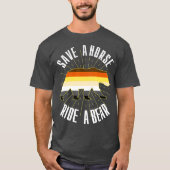 Sparen een Horse Ride een Broederschap van het Bee T-shirt (Voorkant)