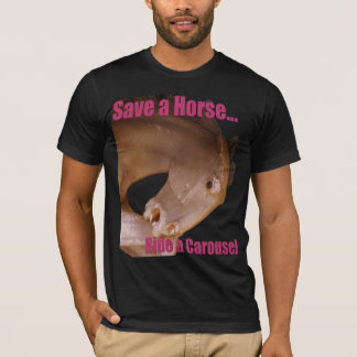 Sparen een Horse Ride een Carrousel T-shirt