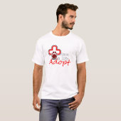 sparen een leven t-shirt (Voorkant volledig)
