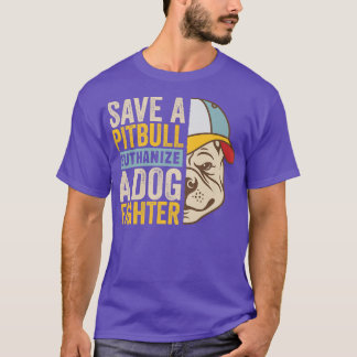 Sparen een Pitbull Euthanize een Hond van de Hond, T-shirt