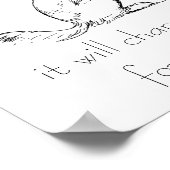 Sparen een Rescue van de Dog Pet Poster (Hoek)