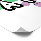 Sparen een Vriend keurt een Pet goed Poster (Hoek)