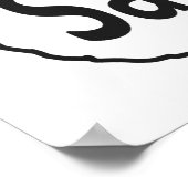 Sparen Energie Panda Poster (Hoek)