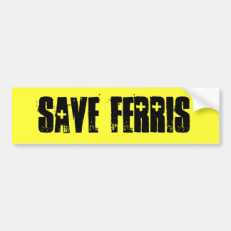 Sparen Ferris Bumpersticker