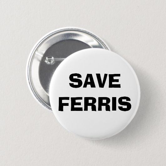 SPAREN FERRIS RONDE BUTTON 5,7 CM (Voorkant /achterkant)