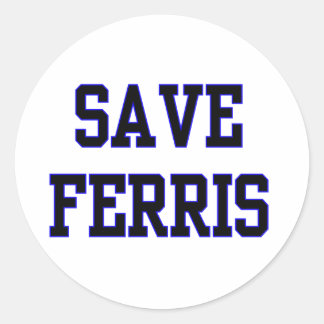 Sparen Ferris Ronde Sticker
