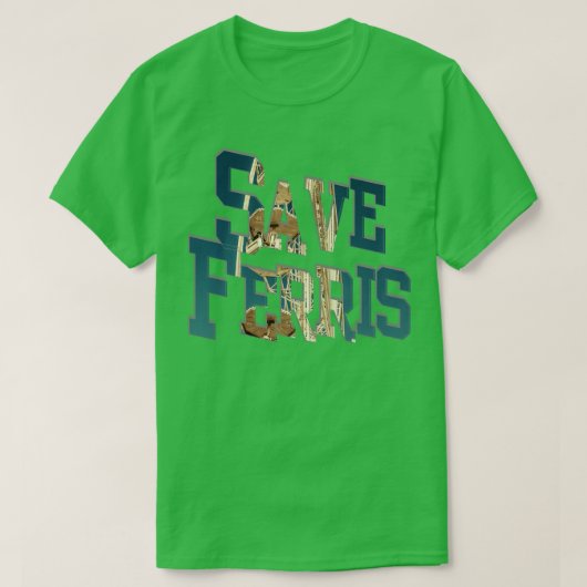 Sparen Ferris T-shirt (Design voorkant)