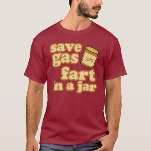 Sparen gas - begin in een pot t-shirt