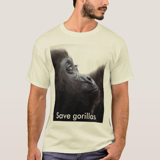Sparen gorillas T-Shirt (Voorkant)