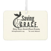 Sparen GRACE Auto Luchtverfrisser (Achterkant)