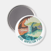 Sparen Hamilton Pool - Kitchen Magnet (Voorkant / Achterkant)