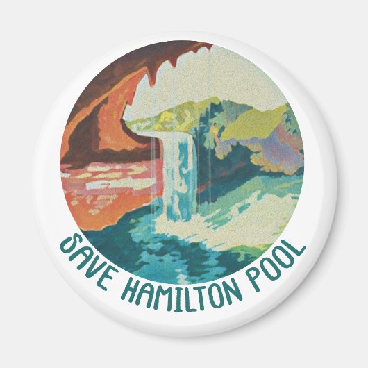 Sparen Hamilton Pool - Kitchen Magnet (Voorkant)