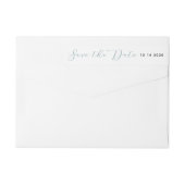 Sparen het Adres van de Terugkeer van de Kalligraf (Achterkant)