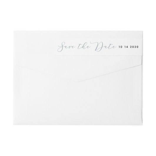 Sparen het Adres van de Terugkeer van de Kalligraf (Achterkant)