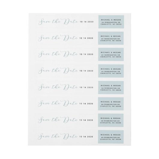 Sparen het Adres van de Terugkeer van de Kalligraf (Vel)