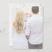 Sparen het Afbeelding van de Datum de Berichten va Save The Date (Achterkant)