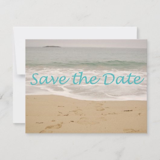 Sparen het Afbeelding van de Kant van de Datum Save The Date (Voorkant)