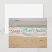 Sparen het Afbeelding van de Kant van de Datum Save The Date (Voorkant / Achterkant)