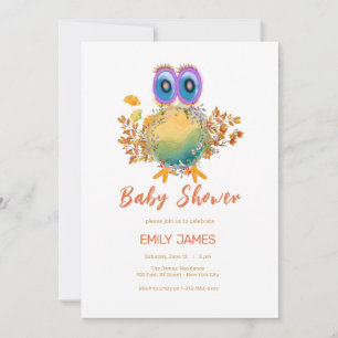 Sparen het Baby shower van de planeet Kaart