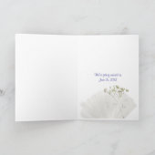 Sparen het Bericht van de Datum in een Fles Aankondiging (Binnen)