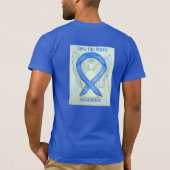 Sparen het Blauwe T-shirt van de Douane van het Li (Achterkant)