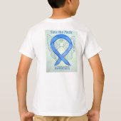 Sparen het Blauwe T-shirt van de Douane van het Li (Achterkant)