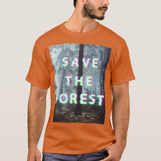 Sparen het bos t-shirt