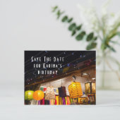 Sparen het Briefkaart van de Aankondiging van de D (Staand voorkant)