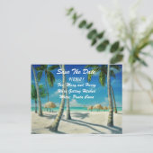 Sparen het Briefkaart van de Aankondiging van de D (Staand voorkant)