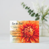 Sparen het Briefkaart van de Bloem van de Datum -  (Staand voorkant)