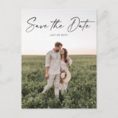 Sparen het Briefkaart van de Datum - Minimaal Manu (Voorkant)