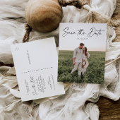 Sparen het Briefkaart van de Datum - Minimaal Manu