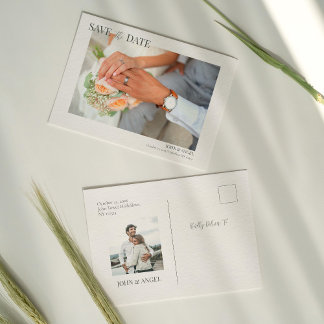 Sparen het Briefkaart van de Datum, minimaliseer s