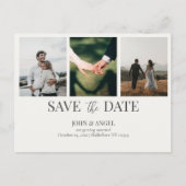 Sparen het Briefkaart van de Datum, minimalistisch (Voorkant)