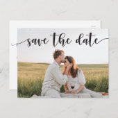 Sparen het Briefkaart van de Datum - Robuust Manus (Voorkant / Achterkant)