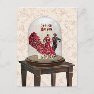 Sparen het Briefkaart van de Familie van de Datum